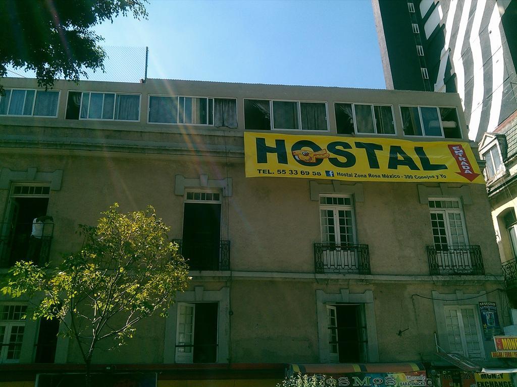 Hostel 399 Conejos Y Yo Mexico City Exteriör bild
